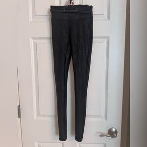 Spanx Faux Leather Snakeskin Leggings